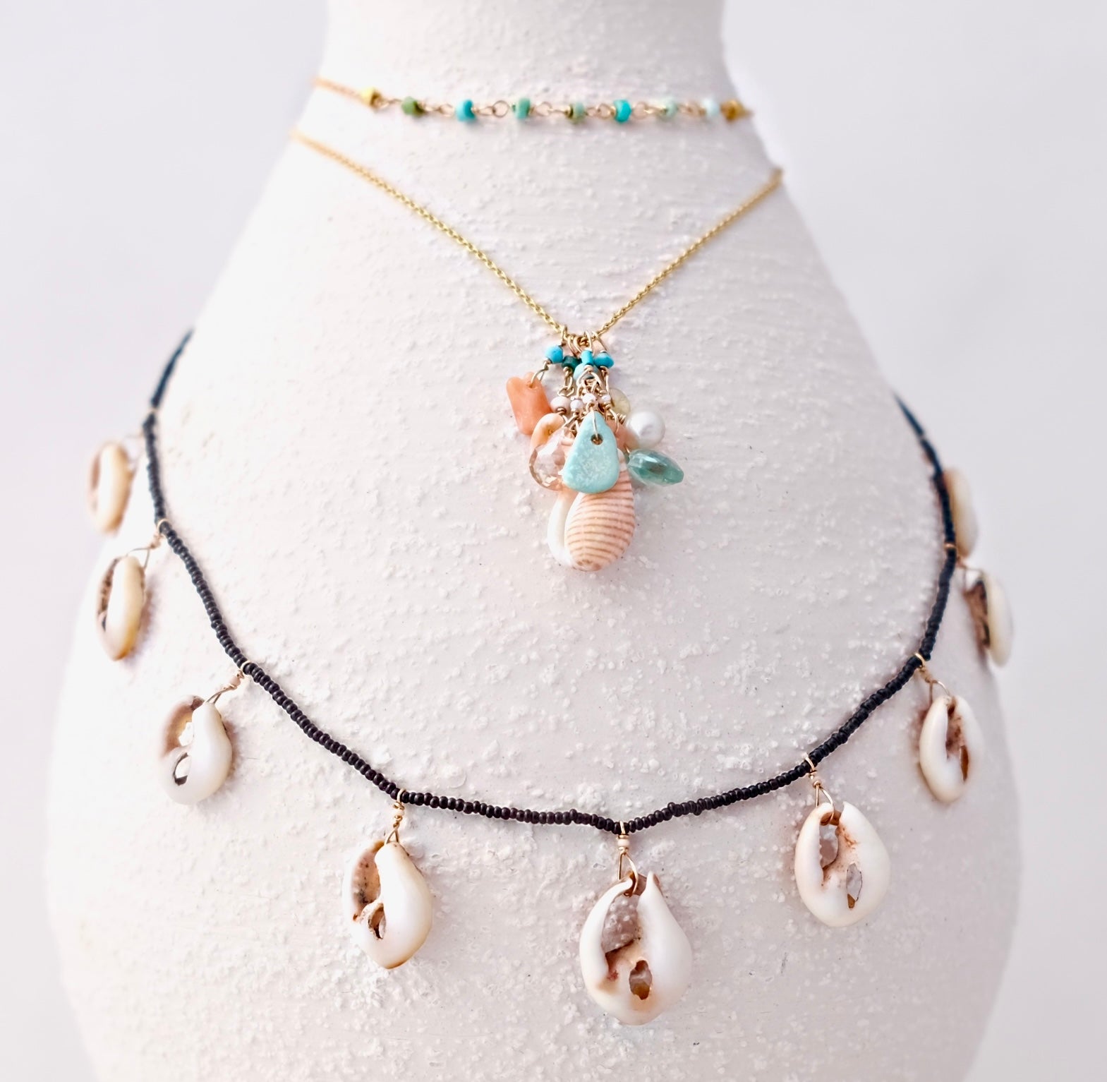 Antique Beaded Necklaces