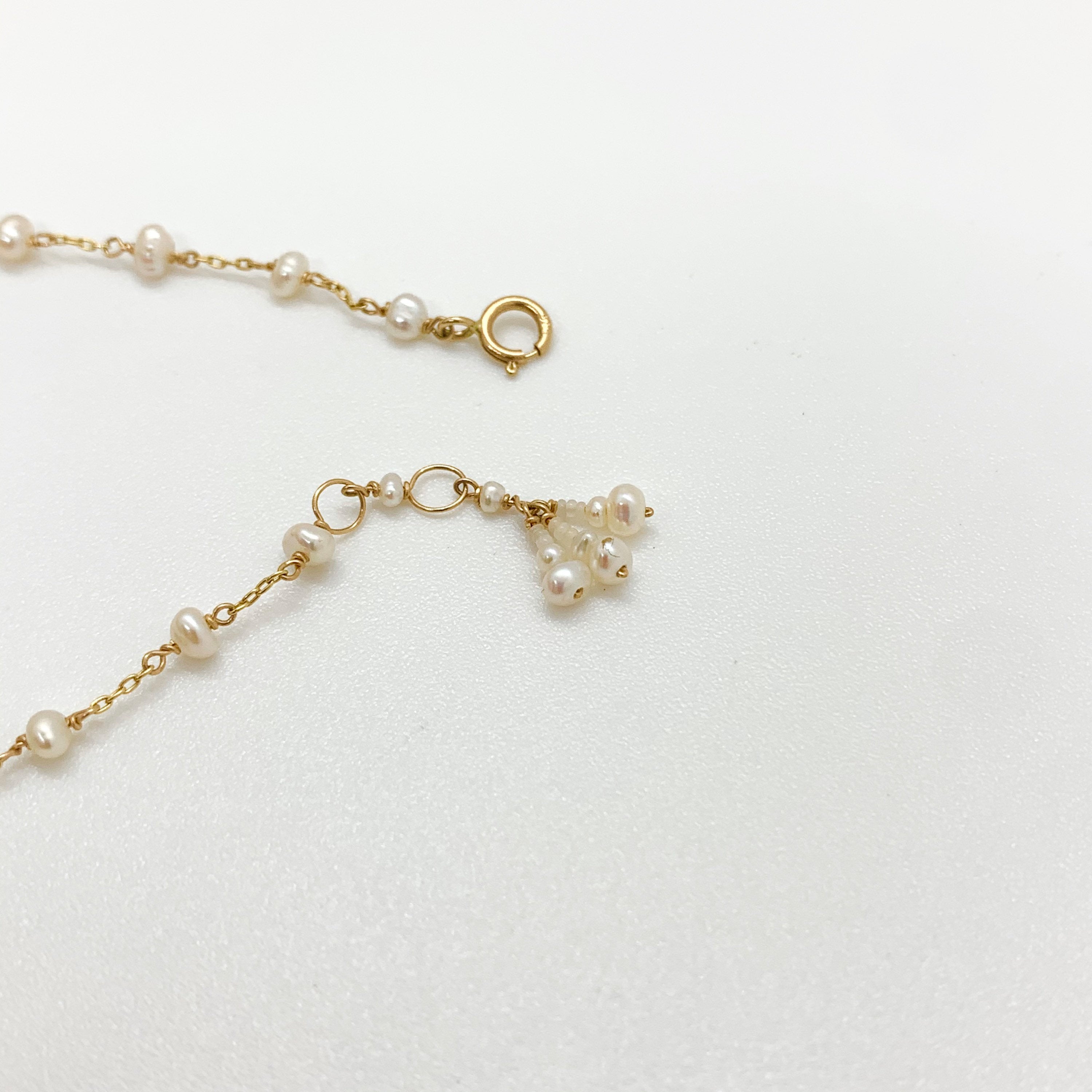 14k Gold Bracelet w/ Freshwater Pearls
