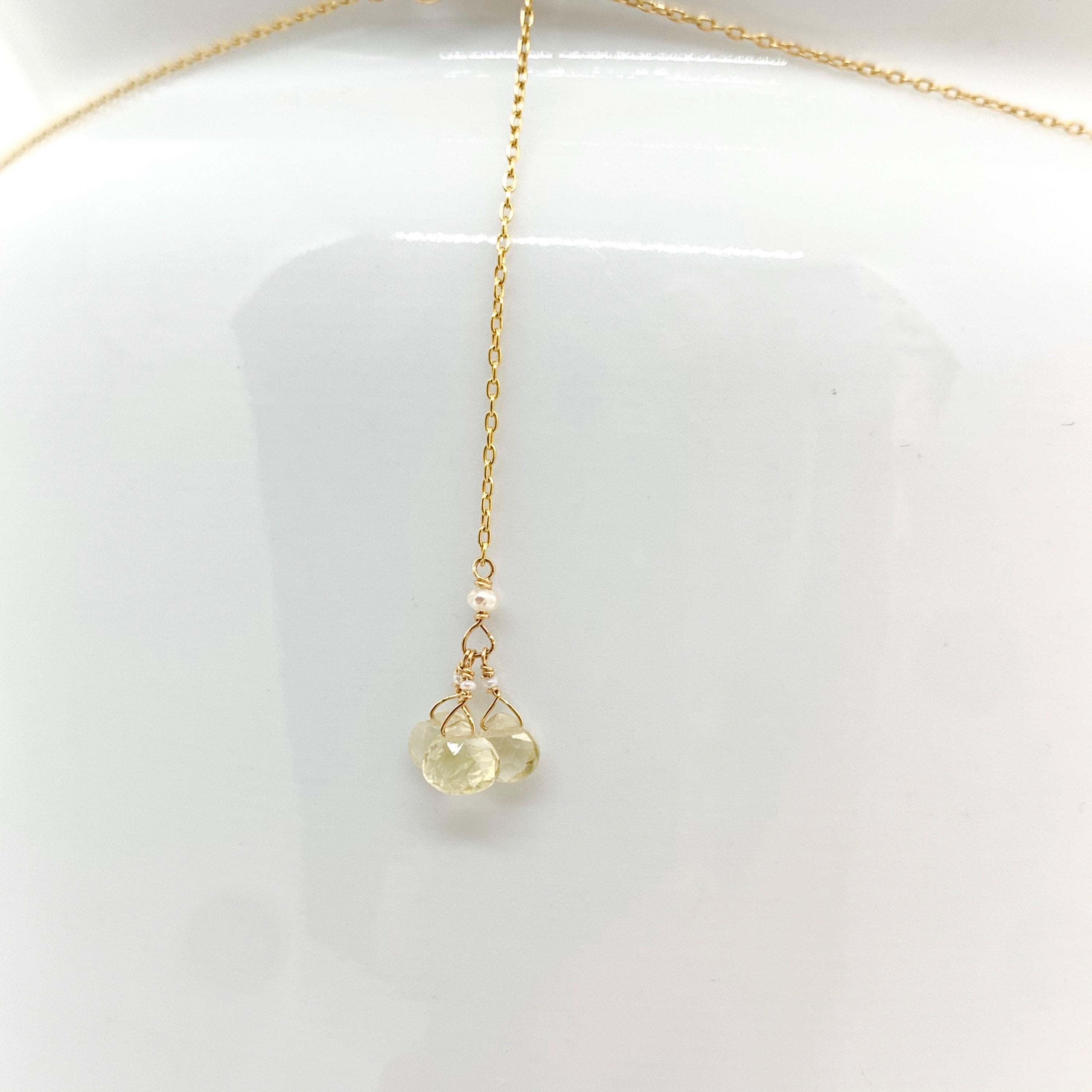 14k Gold Chain Necklace w/ 18k Gold Pendant & Diamonds